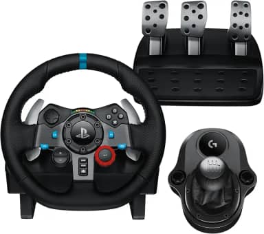 Combo Volante, Pedais e Cambio Logitech G29 SE Driving Force para PS5, PS4, PS3 e PC
