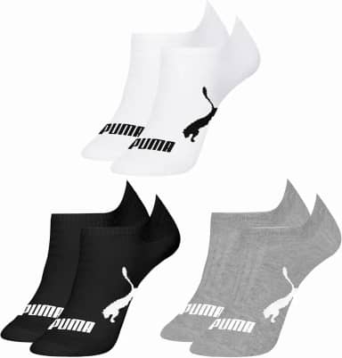Kit 3 Pares Meia Puma Soquete Sapatilha Invisível Respirável Original