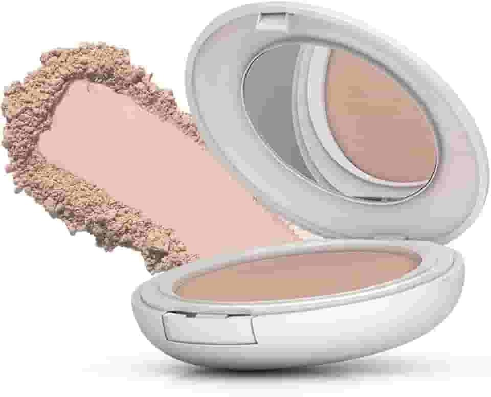 MANTECORP - Protetor Solar Facial em Pó Compacto Episol FPS 50 - Protege a Pele e Retoca a Maquiagem, Reduz Brilho por Até 6h - Tom 1 Extra Claro - 10g