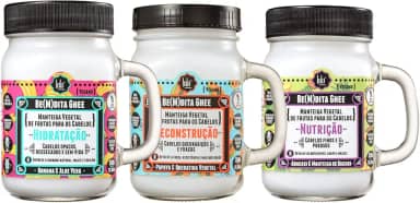 Lola Cosmetics Be(m) dita Ghee Cronograma Capilar 3 Prod. Blz