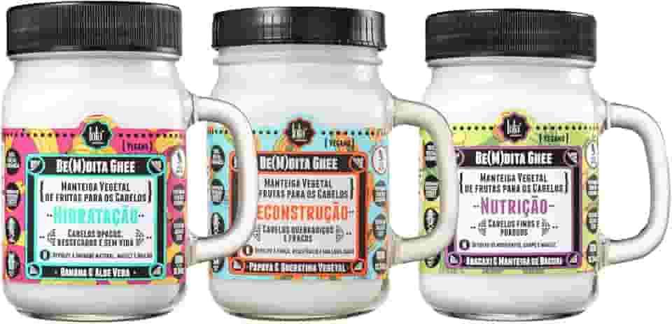 Lola Cosmetics Be(m) dita Ghee Cronograma Capilar 3 Prod. Blz