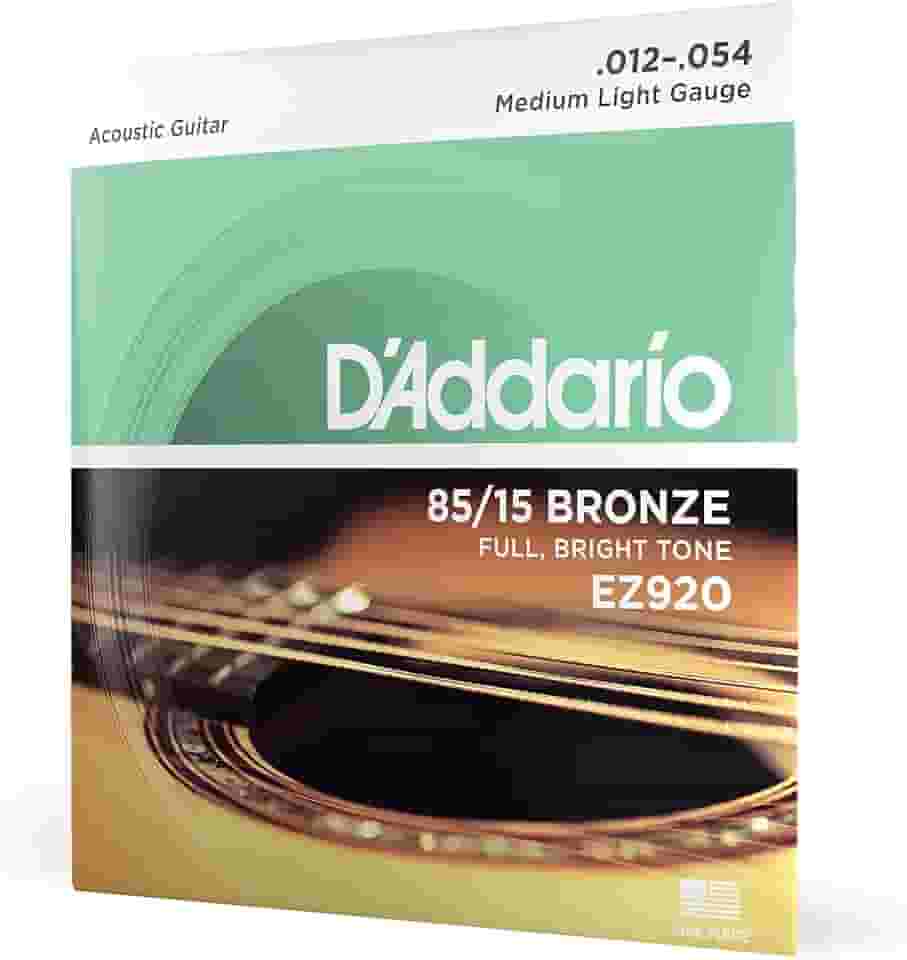 Encordoamento Para Violão Aço .012-.054 D'Addario Bronze 85/15 EZ920