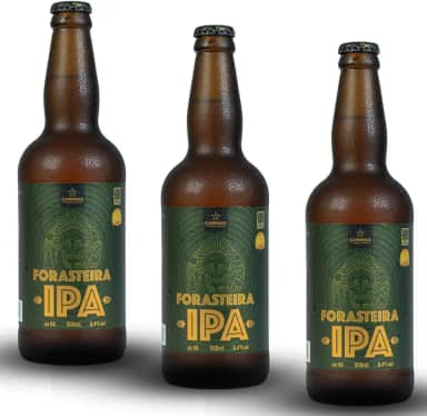 Cerveja Campinas Forasteira IPA 500ml - 3 unidades