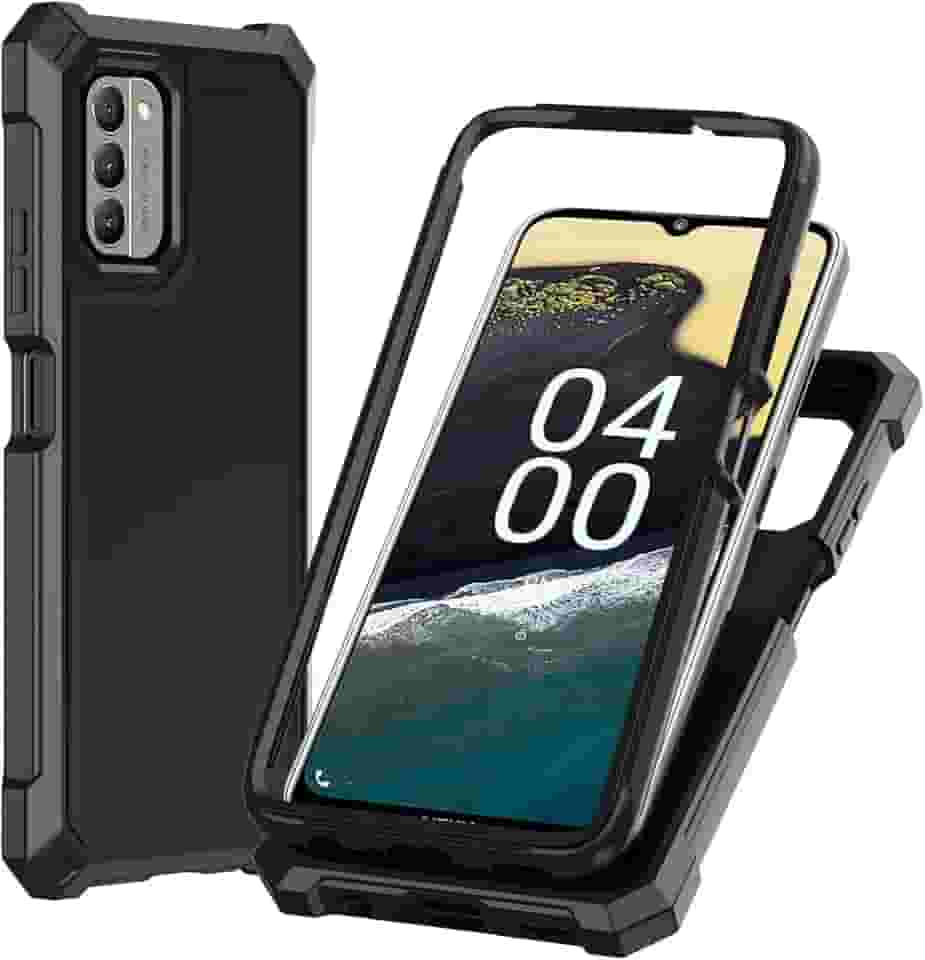 Para Nokia G310 5G, Nokia G42 5G - Capa protetora à prova de choque para celular - preta