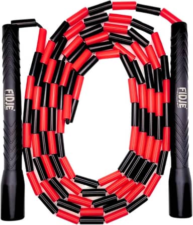 Corda de Pular Segmentada Freestyle – Manopla Longa, Ideal para Crossover, Ajustável, Leve e Resistente – Para Cardio, Coordenação Motora e Agilidade