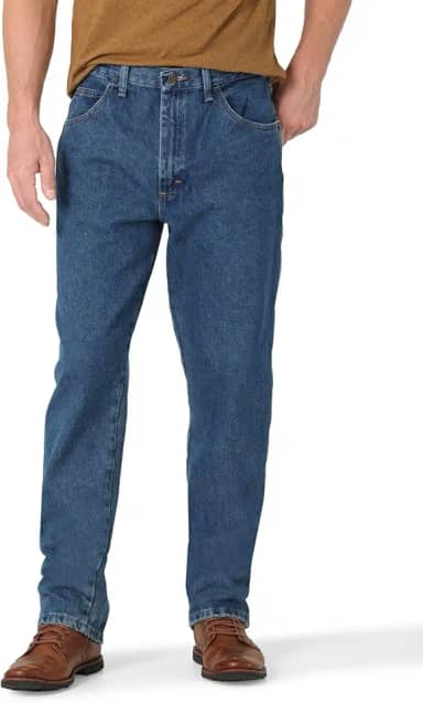 Calça jeans Classic Relaxed Fit Jean RustlerMasculino