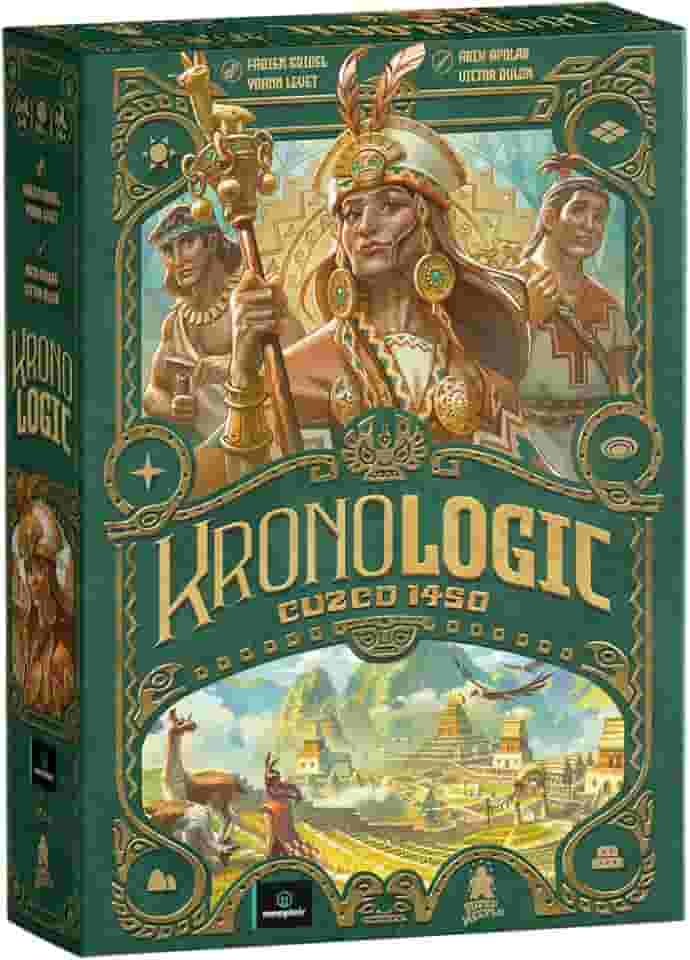 MeepleBR, Kronologic: Cuzco 1450, Jogo de Tabuleiro Família, 1 a 4 jogadores jogo de tabuleiro