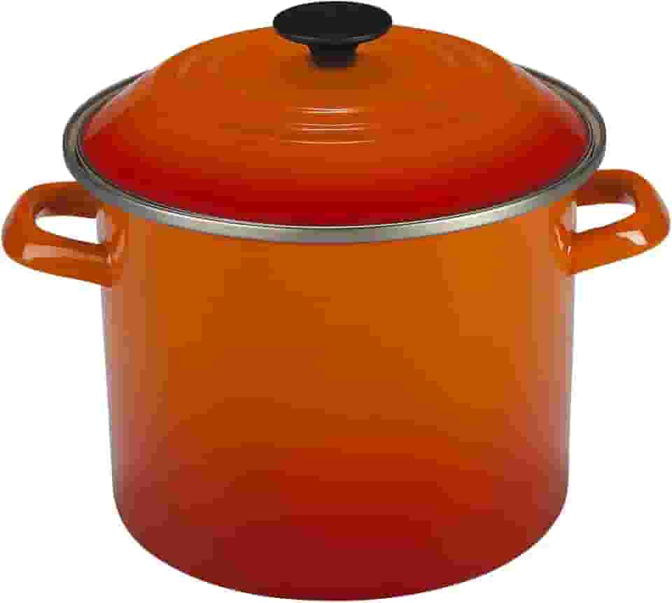 Le Creuset Stockpot 22 cm Aço Carbono Esmaltado Laranja