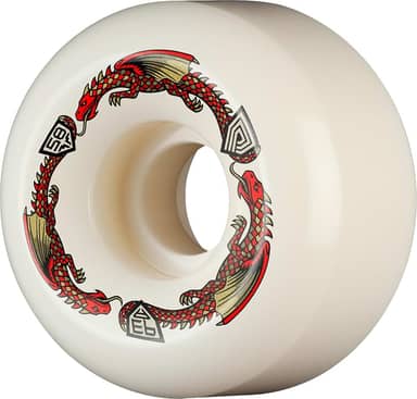 Powell Peralta Rodas de skate Dragon Formula 93A, ossos de rato, 58 mm x 33 mm