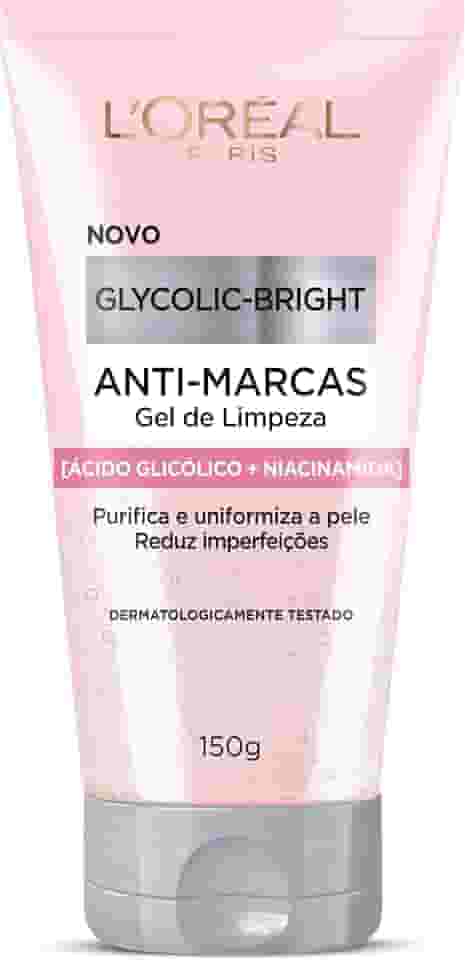 L'Oréal Paris Gel de Limpeza Anti-Marcas Glycolic-Bright 150g