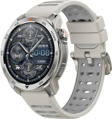 Mibro Relógio de corrida GS Pro2 com suporte AMOLED de 1,4 polegadas, bateria de 20 dias, GPS de frequência dupla, 5 ATM, mais de 150 modos de treino, relógio esportivo para maratonas, ciclismo