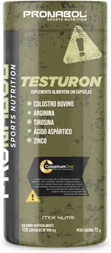 TESTURON PRE HORMONAL - 120 CAPS - PRONABOL