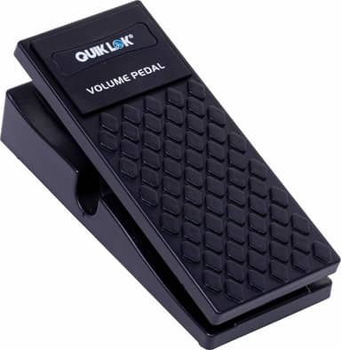 Pedal de volume Quick-Lok VP-2611 para teclado ou guitarra (mono), 23,4 x 7 x 9,9 cm