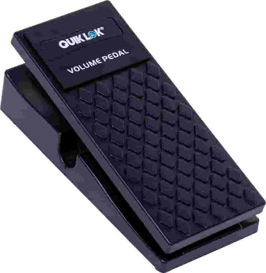 Pedal de volume Quick-Lok VP-2611 para teclado ou guitarra (mono), 23,4 x 7 x 9,9 cm