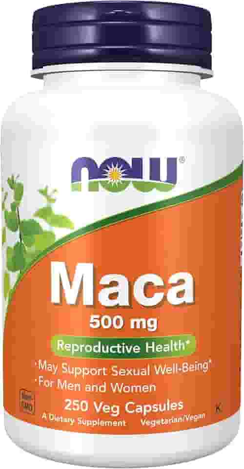 Maca Peruana 500mg (250 Vcaps) - Now Foods