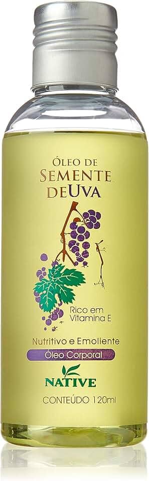Native Óleo De Semente De Uva 120Ml Amarelado