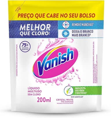 tira manchas vanish gel whit 200ml sache