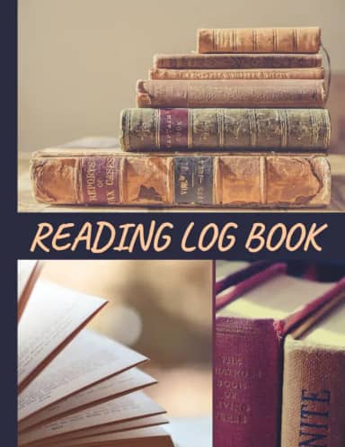 Reading Log Book: Reading Journal With Table Of Contents And Numbered Pages To Track And Review 100 Of Your Favorite Books | Classic Look Old Vintage Books Cover