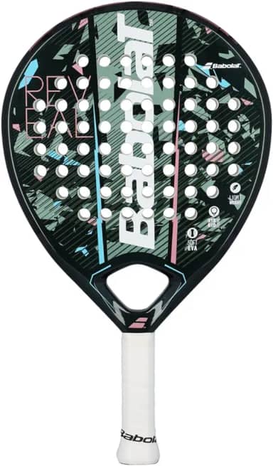 Babolat Raquete unissex adulto revela pá azul, multicolorida, tamanho único