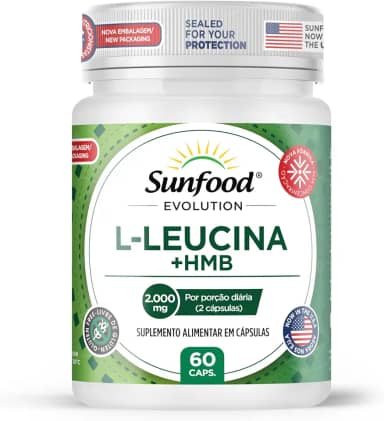 L-LEUCINA + HMB 2.000MG 60 CAPSULAS SUNFOOD EVOLUTION
