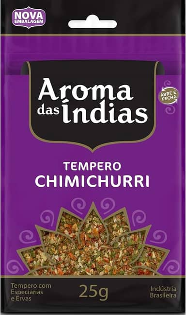 Aroma da Índia, Chimichurri, 25 Gramas