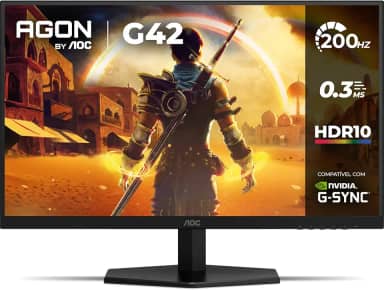 Monitor Gamer AOC AGON G42 27' 200Hz 0,3ms IPS HDR10 NVIDIA G-Sync 27G42HE