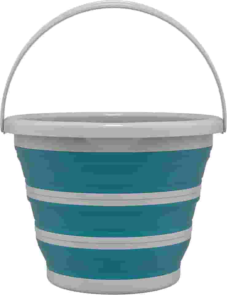 Balde 10 litros Retrátil Verde Esmeralda, RET3505, Flash Limp