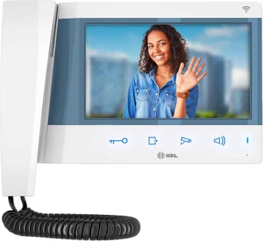 UNID INT PORTEIRO ELETRONICO C/VIDEO HDL VIDEO ADVANCE - 7" TS WIFI BCO - 90.02.13.002