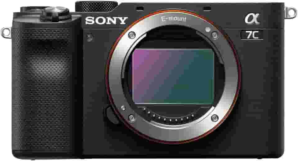 SONY 7578 Câmera Digital sem Espelho Alpha A7C, Somente Corpo, Preta