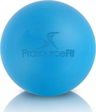 ProsourceFit Bola de massagem lacrosse para liberação miosfascial, massagem profunda do tecido, mobilidade muscular, recuperação pós-treino