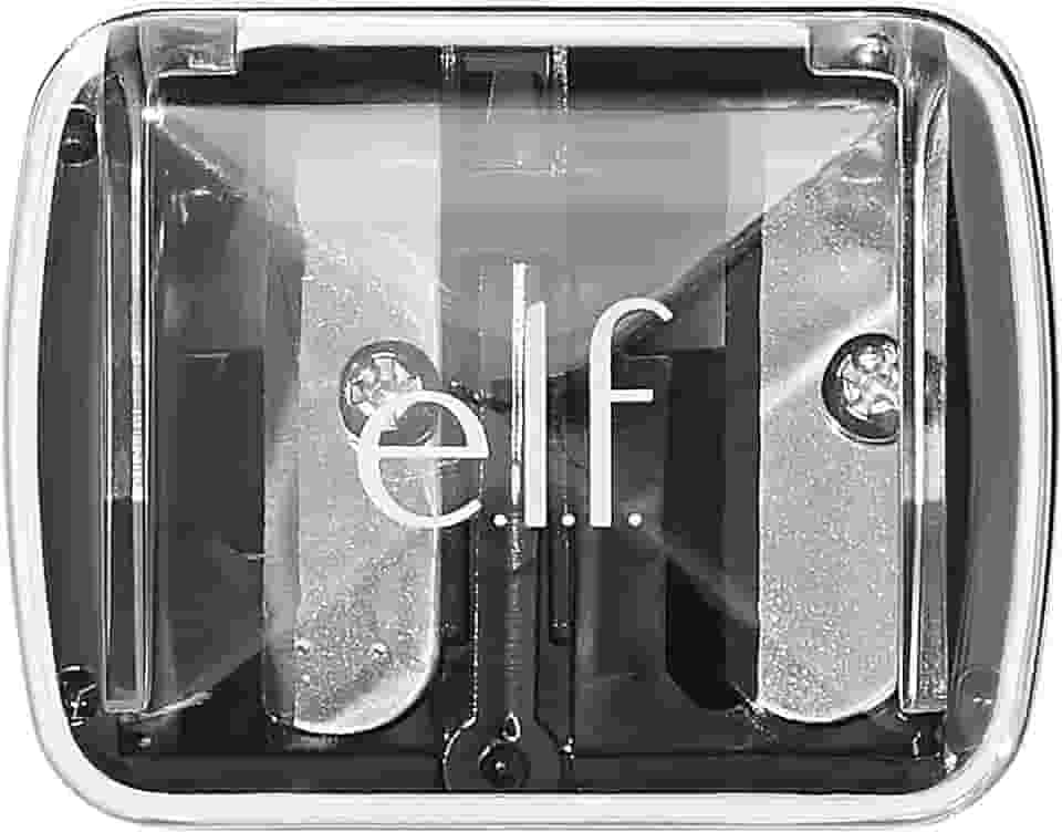 Apontador de lápis duplo e.l.f. compacto, pacote com 1