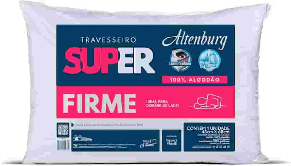 Travesseiro Super Firme - 48cm x 68cm - Branco