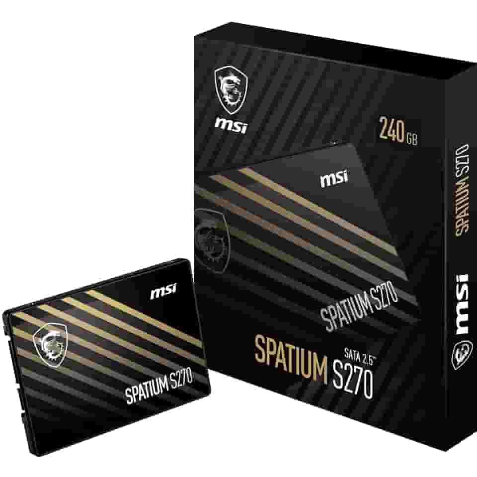 SSD MSI Spatium S270-240GB, SATA lll, 2,5''