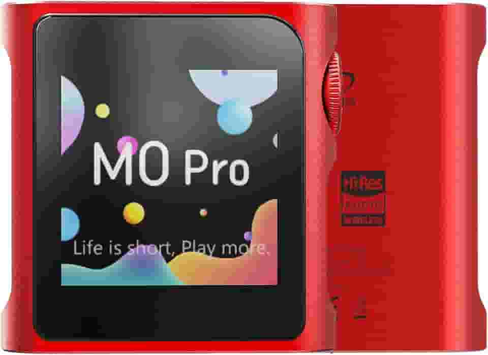 SHANLING M0 Pro MP3 Player com Bluetooth, leitor de música portátil de alta resolução, reprodutor de áudio digital de 1,5 polegadas, tela sensível ao toque HD, bateria de até 15 horas, Bluetooth e