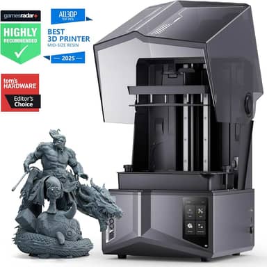 Impressora 3D de Resina ELEGOO Saturn 4 Ultra, LCD Monocromático de 10 pol 12K, Nivelamento Automático Inteligente, Detecção Inteligente, Câmera AI, Tamanho de Impressão Grande 218,88x122,88x220 mm³