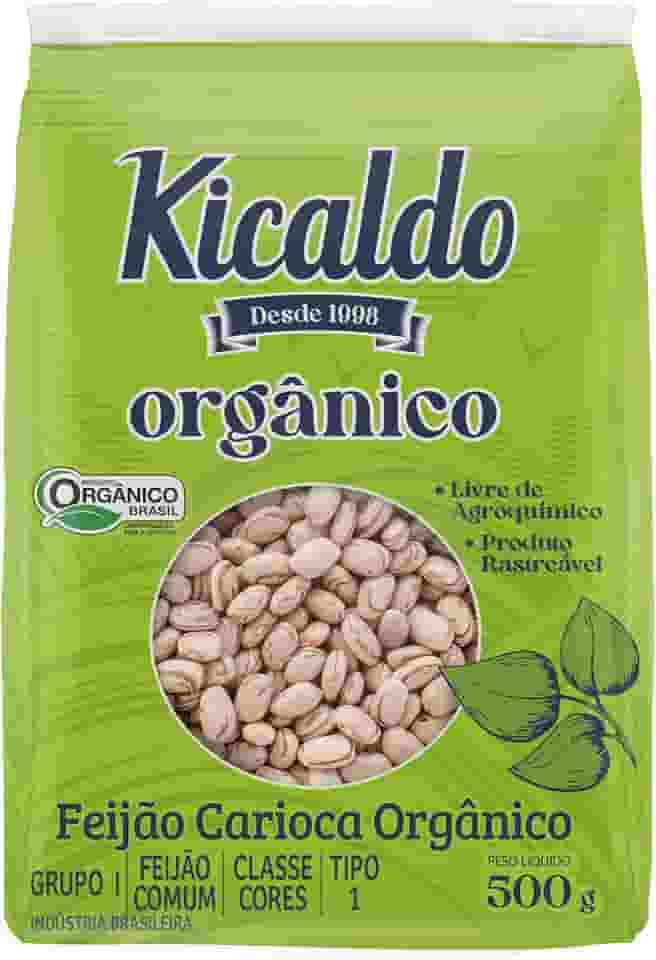 FEIJÃO ORGÂNICO KICALDO, Tamanho: Pequeno