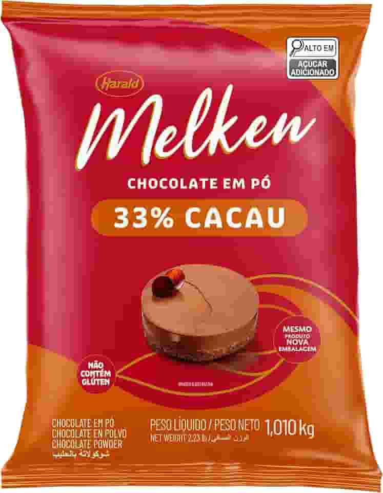 Chocolate Em Pó 33% 1,01Kg Melken Harald