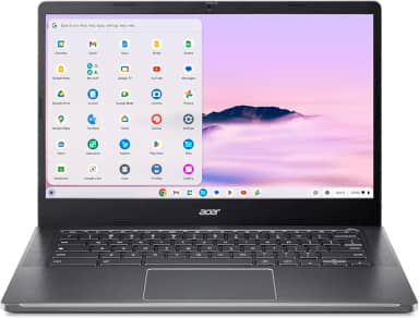 Acer Chromebook Plus 514 com Google AI - Tela sensível ao toque IPS Full HD 14 polegadas | Intel Core i3-N305 | LPDDR5 8 GB | SSD 128 GB | Wi-Fi 6E | Câmera FHD | Chrome OS