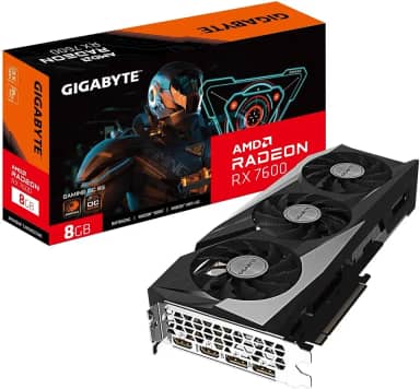 GPU GIGABYTE AMD RADEON RX 7600 GAMING OC 8GB 128BITS GDDR6 GV-R76GAMING OC-8GD