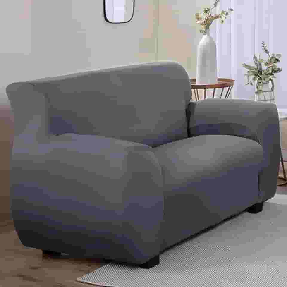 Capa Para Sofá 2 Lugares Malha Coladinha de 95 de Gramatura Super Grossa Com Fixador Entrega Rapida