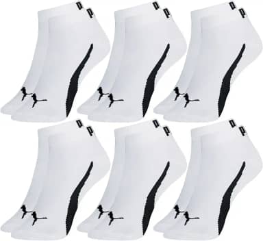 Kit 6 Pares Meia Puma Cano Curto Soquete Academia Everyday Esportiva Masculino Adulto Original