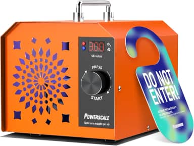 Powerscale Máquina comercial de ozônio 250.000 mg/h, remoção de odores, controle inteligente, gerador de ozônio, eliminador de odores OZB3 para grandes residências, escritórios, purificador de ar de