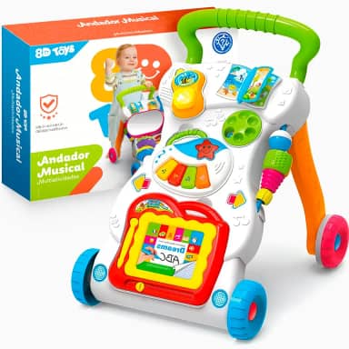 Andador Educativo Didático Musical 8D Toys Ginasio Andador para Bebê Andador Centro de Atividades Para bebe Infantil