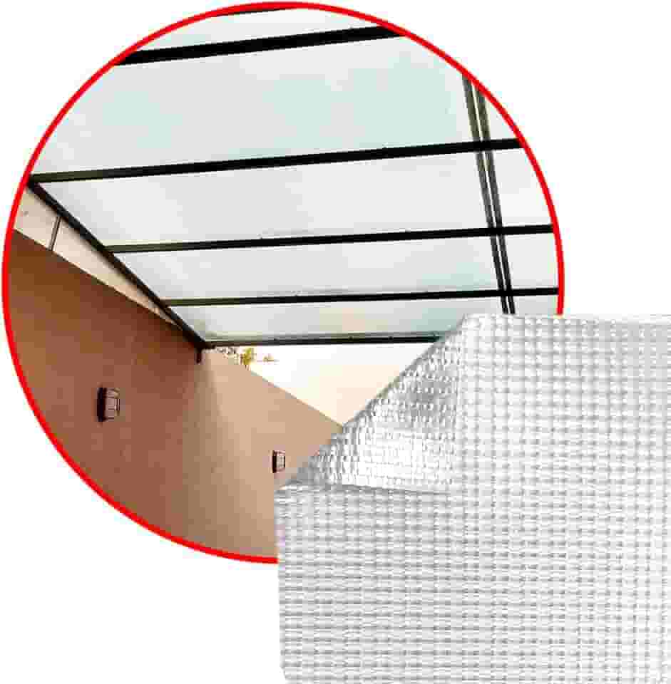 Lona Lowick Impermeável Translucida Para Toldos e Coberturas 1x1,4 Metro Linear (Cristal)