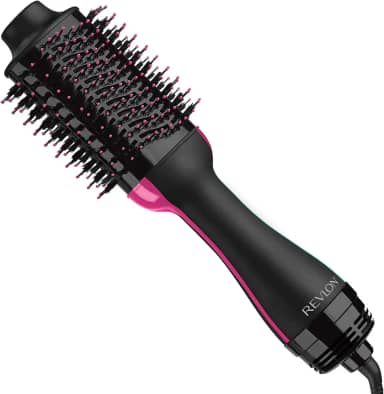 REVLON Secador de cabelo iônico de 1100 Watt 3 Heat 2 Speed Pro Collection de um passo e volume