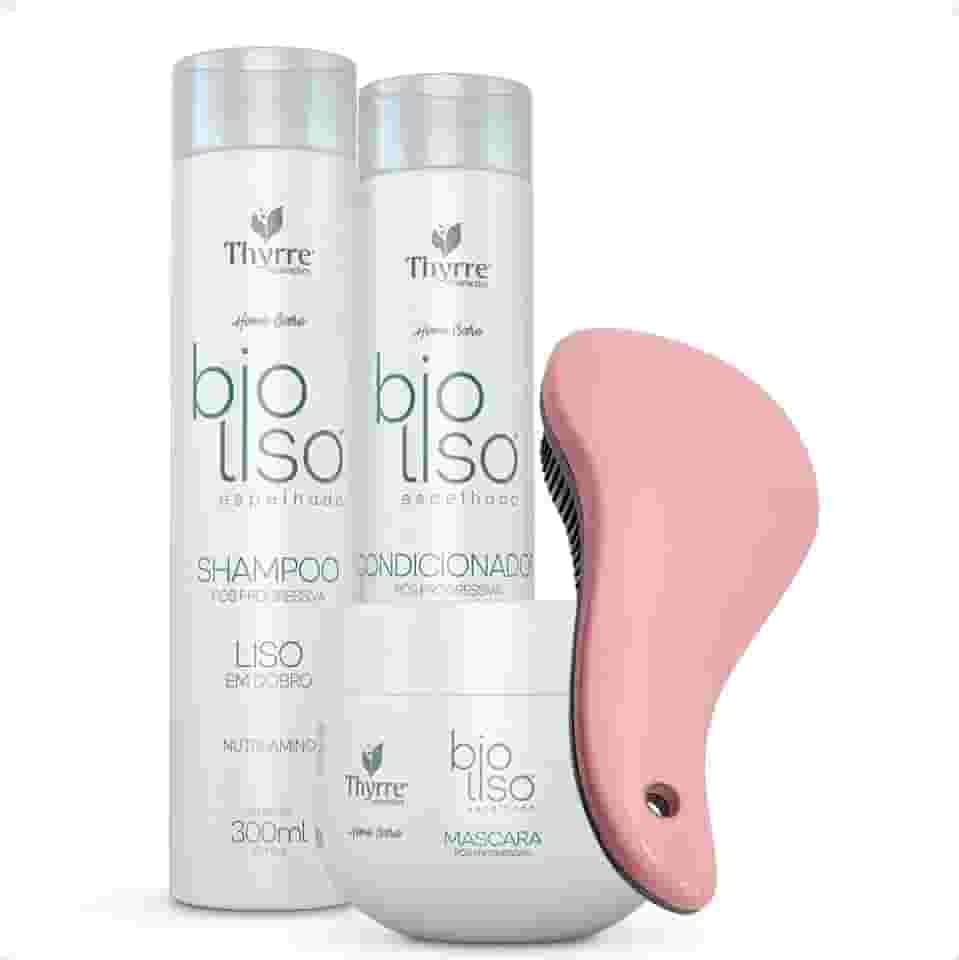 Kit Pos Progressiva Química Bio Liso Espelhado Thyrre Cosmetics