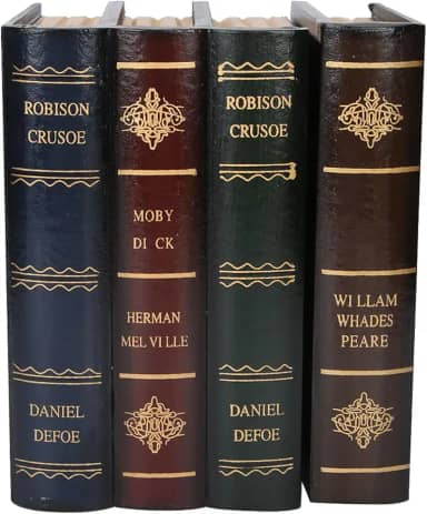 SUNGOOYUE Caixa de Livro, Estojo de Armazenamento de Joias de Madeira Antiga, Feito à Mão, Design retrô, Ideal para Decoração de Casa e Presentes