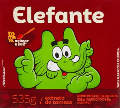 ELEFANTE Extrato Tomate Trad 535G