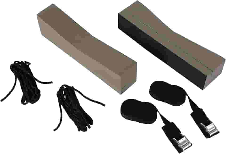 Attwood 11438-7 Kit de transporte universal de caiaque para carro sem rack com blocos de espuma de suporte