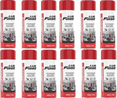 Óleo Protetivo Desengripante Spray 300ml Lub Fast C/ 12 Un. - Aeroflex
